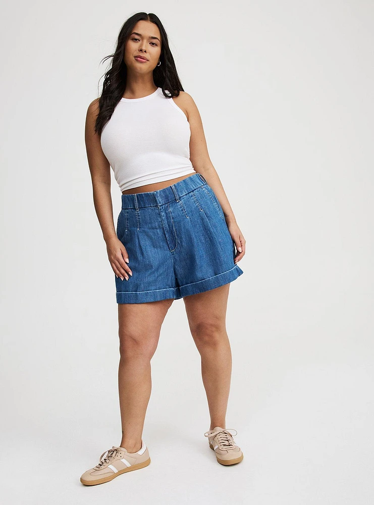 3.5'' Pleated Trouser Short