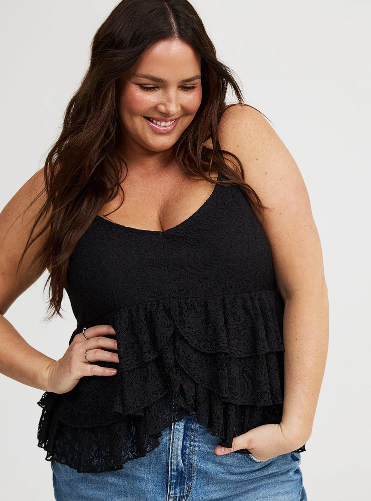 Tiered Babydoll Tank