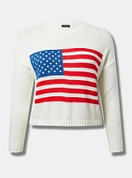 Cropped Pullover Sweater