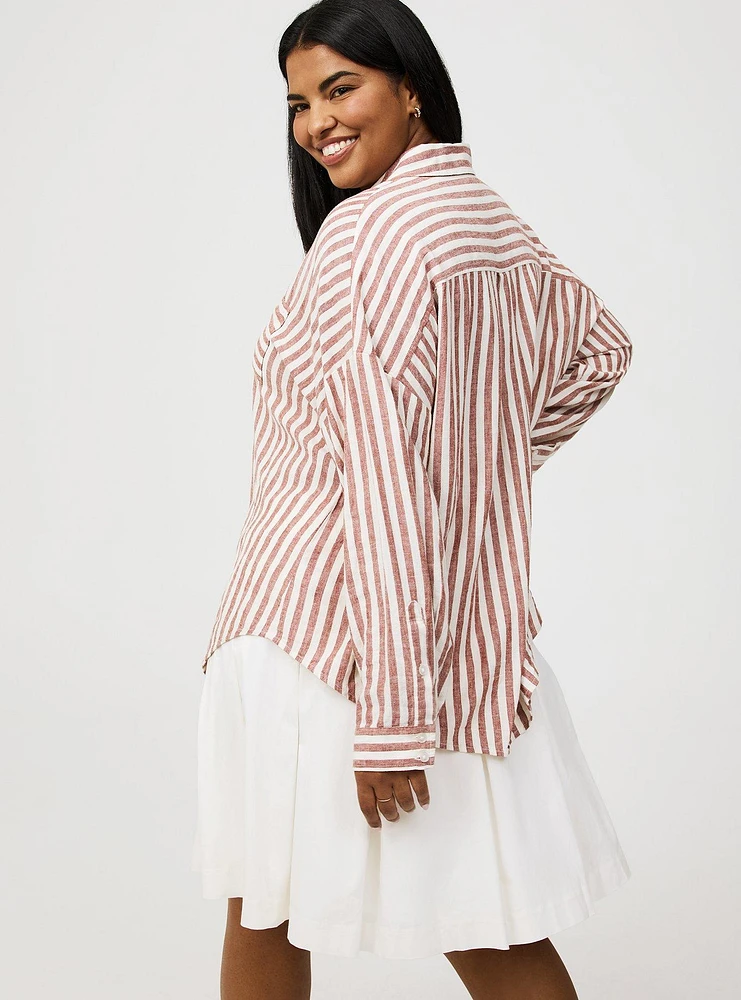 Drop Shoulder Relaxed Shirt