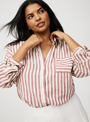 Drop Shoulder Relaxed Shirt