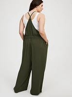 Wide Leg Overalls