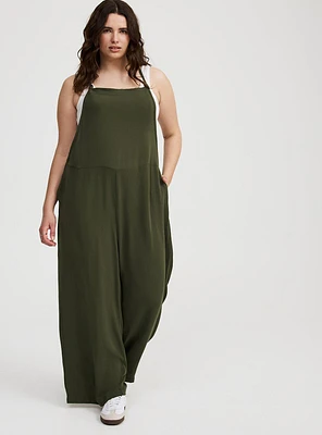 Wide Leg Overalls