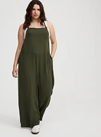 Wide Leg Overalls