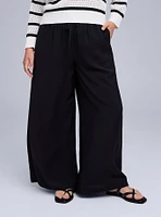 Belle Isle High-Rise Pull-On Wide Leg Pant