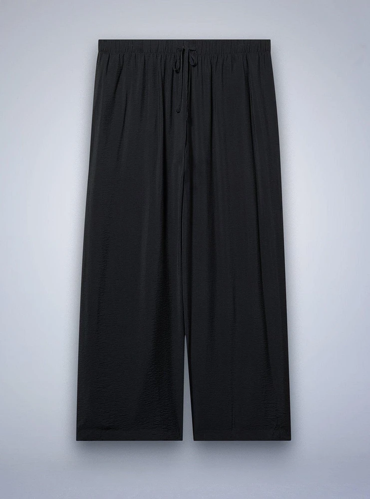 Belle Isle High-Rise Pull-On Wide Leg Pant