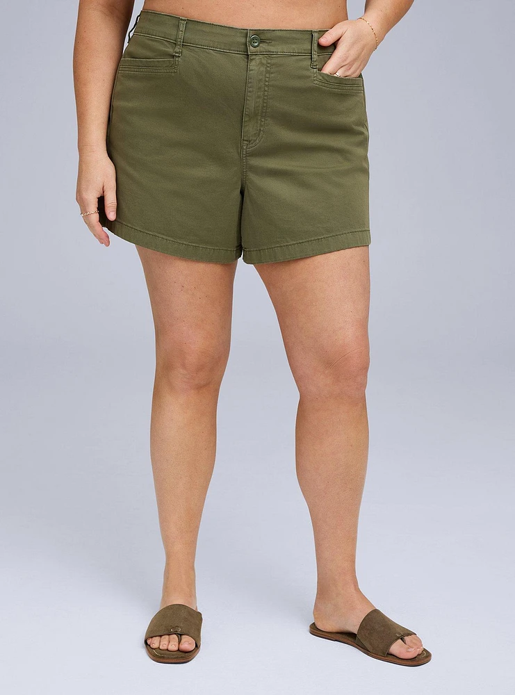Belle Isle 5'' High-Rise Chino Short