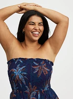 Smocked Tube Jumpsuit