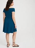 Off-Shoulder Mini Dress