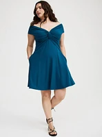 Off-Shoulder Mini Dress