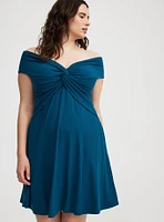 Off-Shoulder Mini Dress