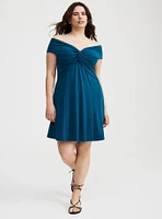 Off-Shoulder Mini Dress