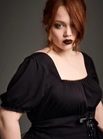 Nightfall Lace-Up Top