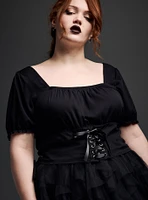 Nightfall Lace-Up Top