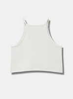 Sun Foxy High-Neck Crop Tank