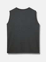 Don't Care Relaxed Cotton Jersey Tank