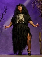 Nightfall Death Tarot Card Crop Tee