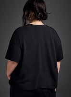Nightfall Death Tarot Card Crop Tee