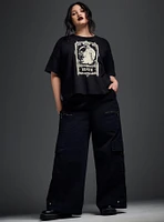 Nightfall Death Tarot Card Crop Tee