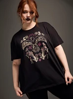 Nightfall Crow Oversized Tunic Tee