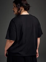 Nightfall Celestial Snake Crop Tee