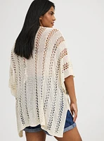 Open Knit Ruana