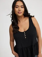 Babydoll Henley Top