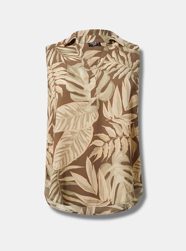 Harper Georgette Pullover Sleeveless Blouse