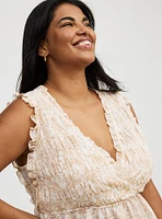 Surplice Sleeveless Top