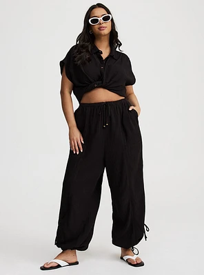 Pull-On High-Rise Relaxed Jogger