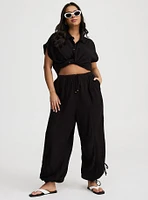 Pull-On High-Rise Relaxed Jogger