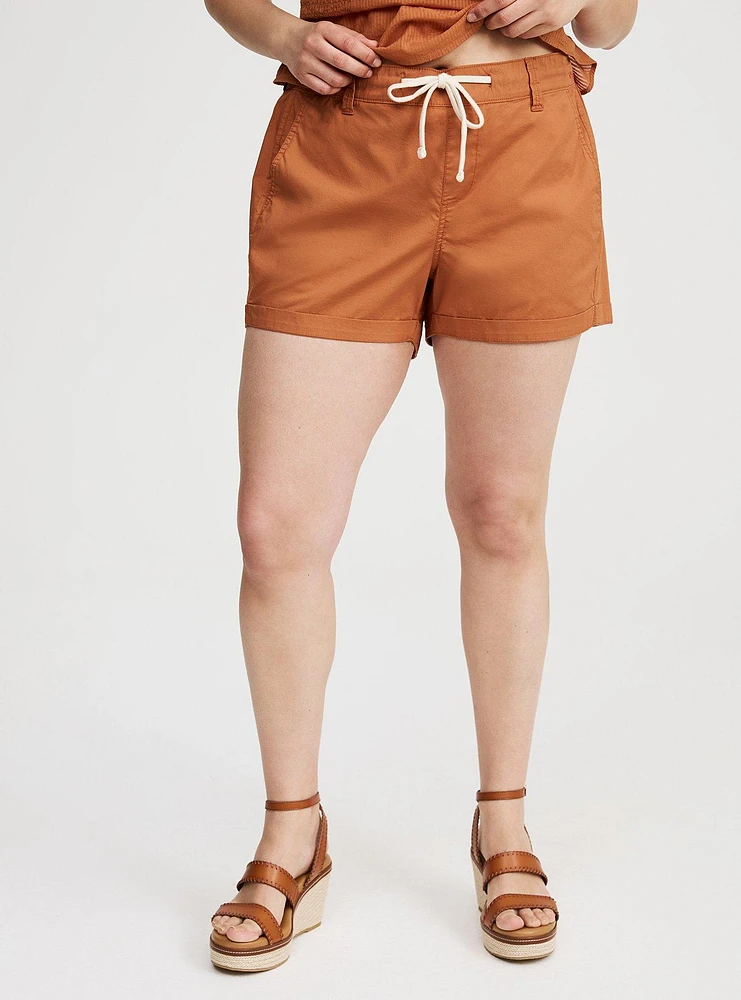 3.5'' Pull-On Mid-Rise Weekend Short