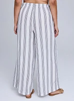 Belle Isle High-Rise Pull-On Wide Leg Pant