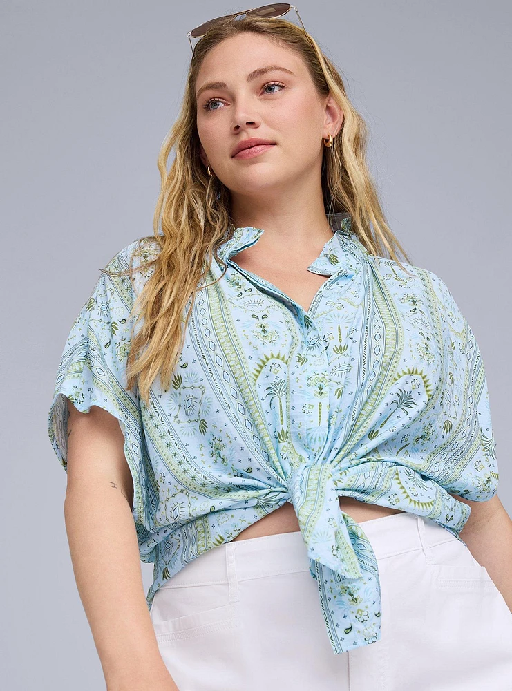 Belle Isle Popover Blouse