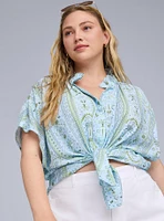 Belle Isle Popover Blouse