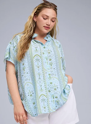 Belle Isle Popover Blouse