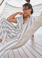 Belle Isle Linen Popover Blouse