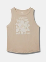 Sweet Summertime Ribbed Crop Tank