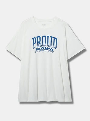 Mama Oversized Heritage Jersey Tunic Tee