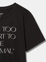 Love Yourself Classic FIt Crew Tee