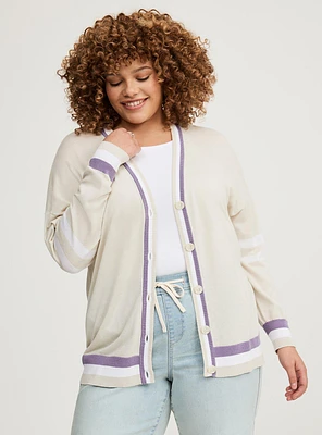 Drop Shoulder Cardigan