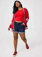 Drop Shoulder Cardigan
