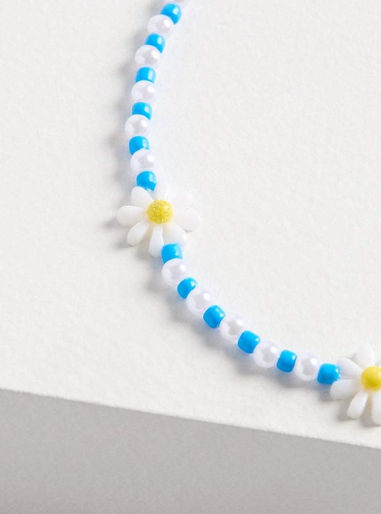 Daisy Layered Anklet Set