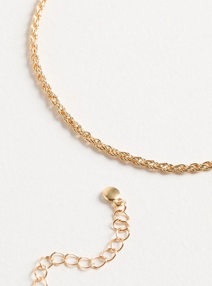 Daisy Layered Anklet Set