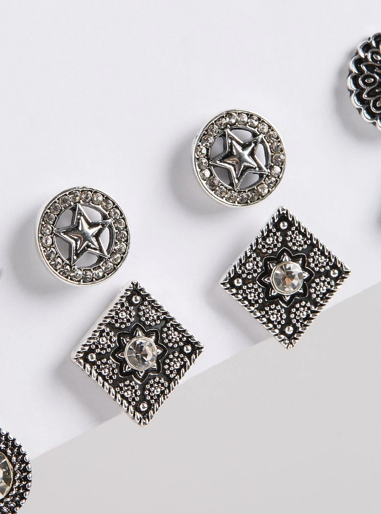 Antique Stud Earrings