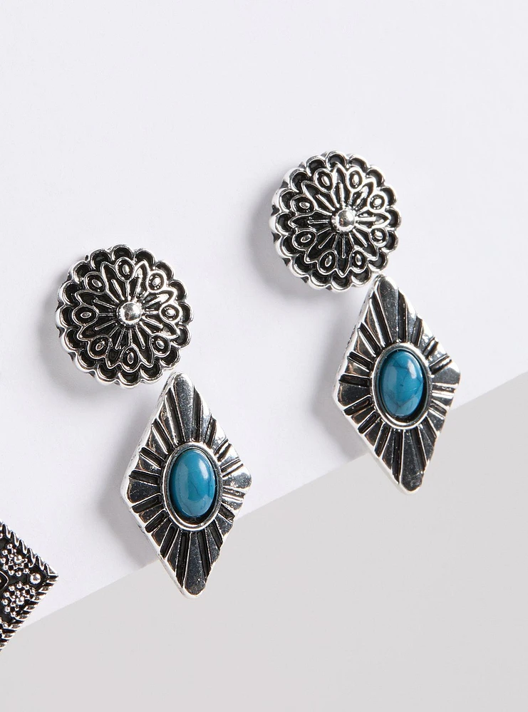 Antique Stud Earrings