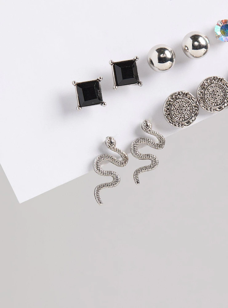 Snake Stud Earring Set