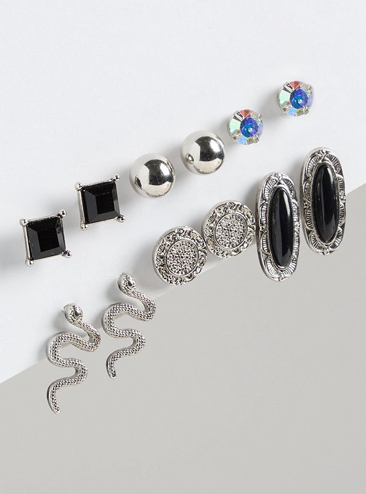 Snake Stud Earring Set