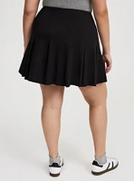 Pleated Mini Skirt