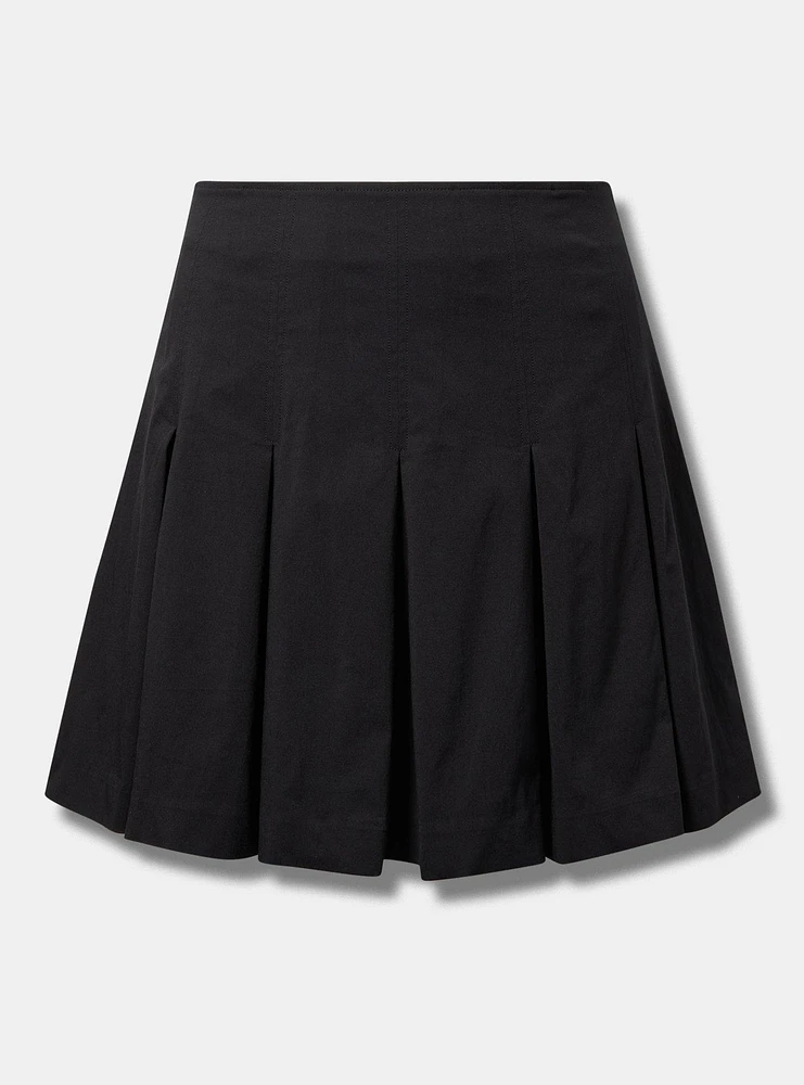 Pleated Mini Skirt